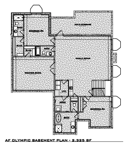 Olympic Basement floor-plan preview