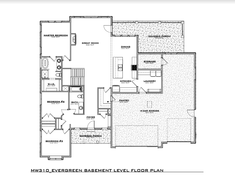 Lot 310 – Evergreen – Goldcrest Homes